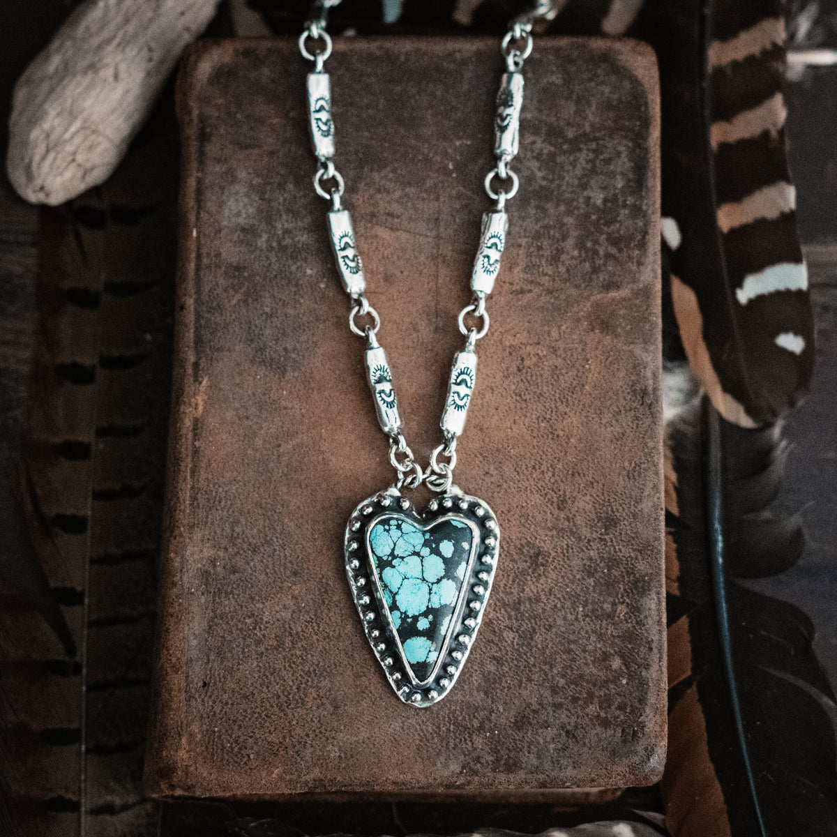 Brave Heart Turquoise Necklace