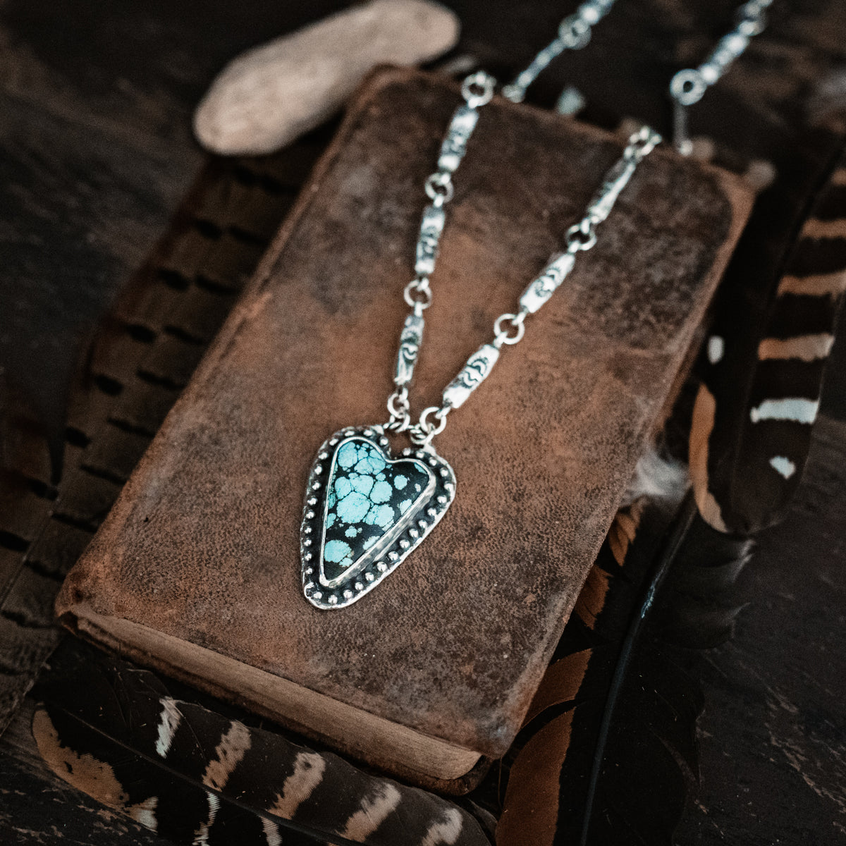 Brave Heart Turquoise Necklace