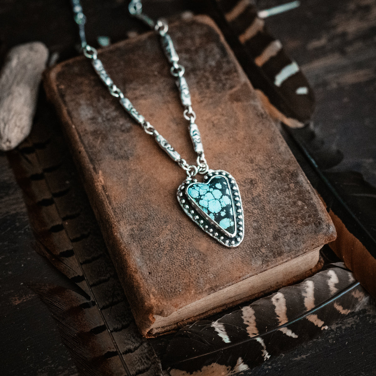 Brave Heart Turquoise Necklace