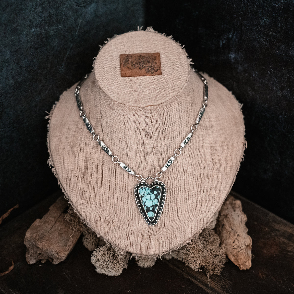 Brave Heart Turquoise Necklace