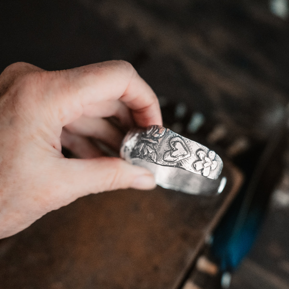 Wings to Fly Larimar Cuff