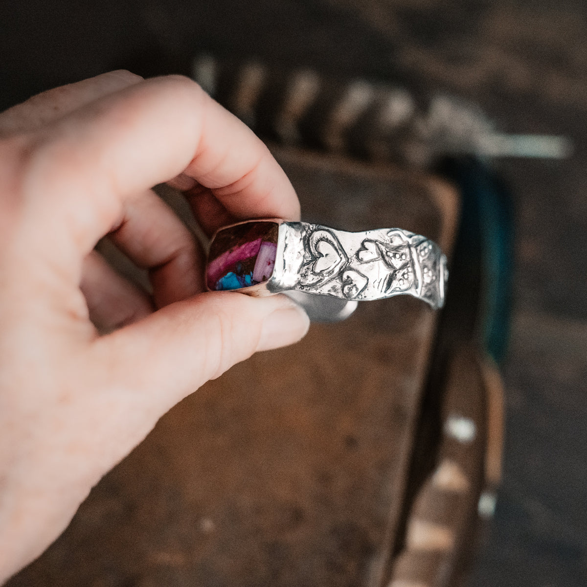 Celebrate Life Confetti Cuff