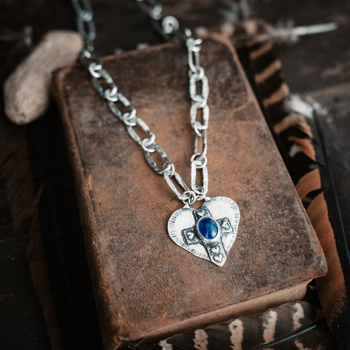 Faith Grows Here Tanzanite Necklace