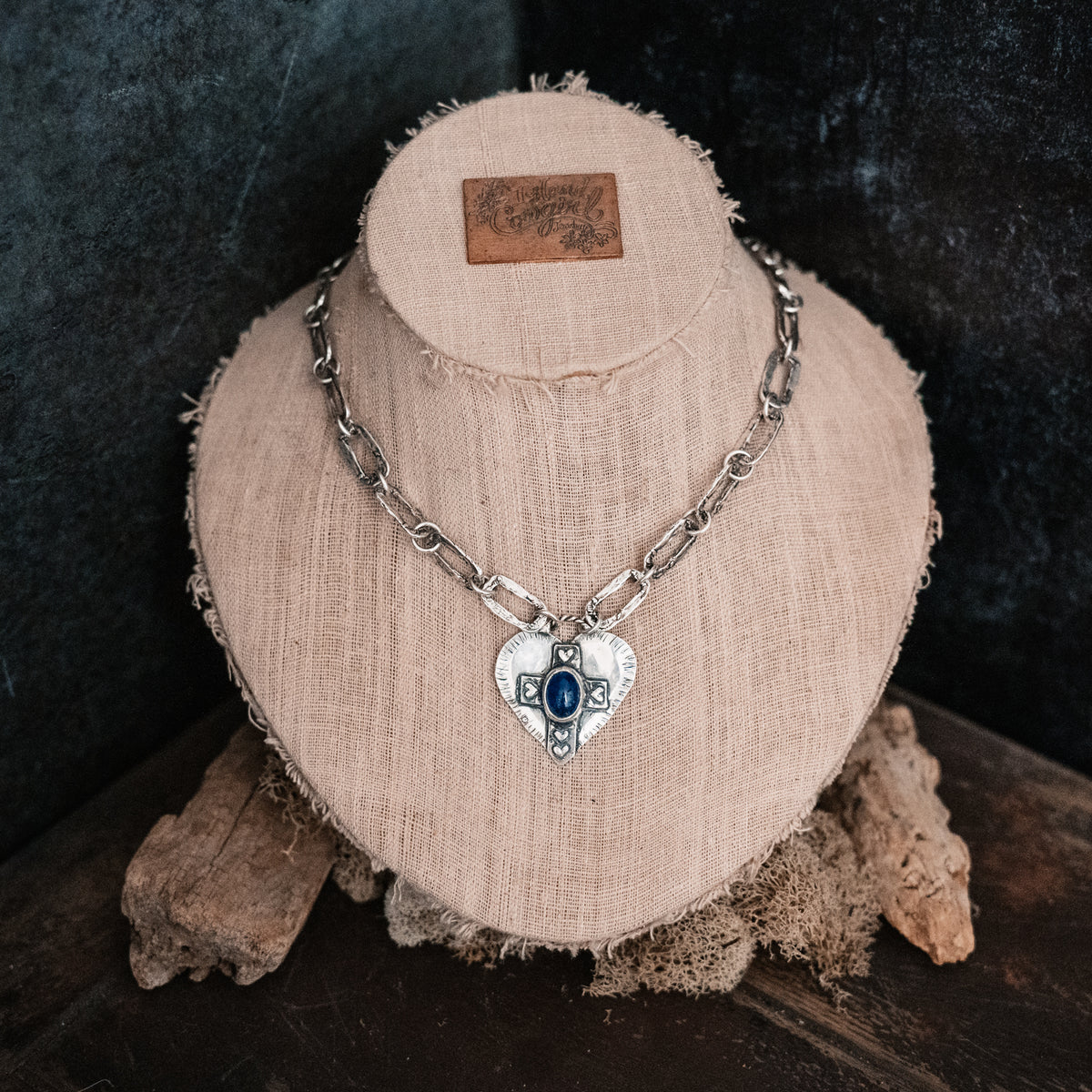 Faith Grows Here Tanzanite Necklace