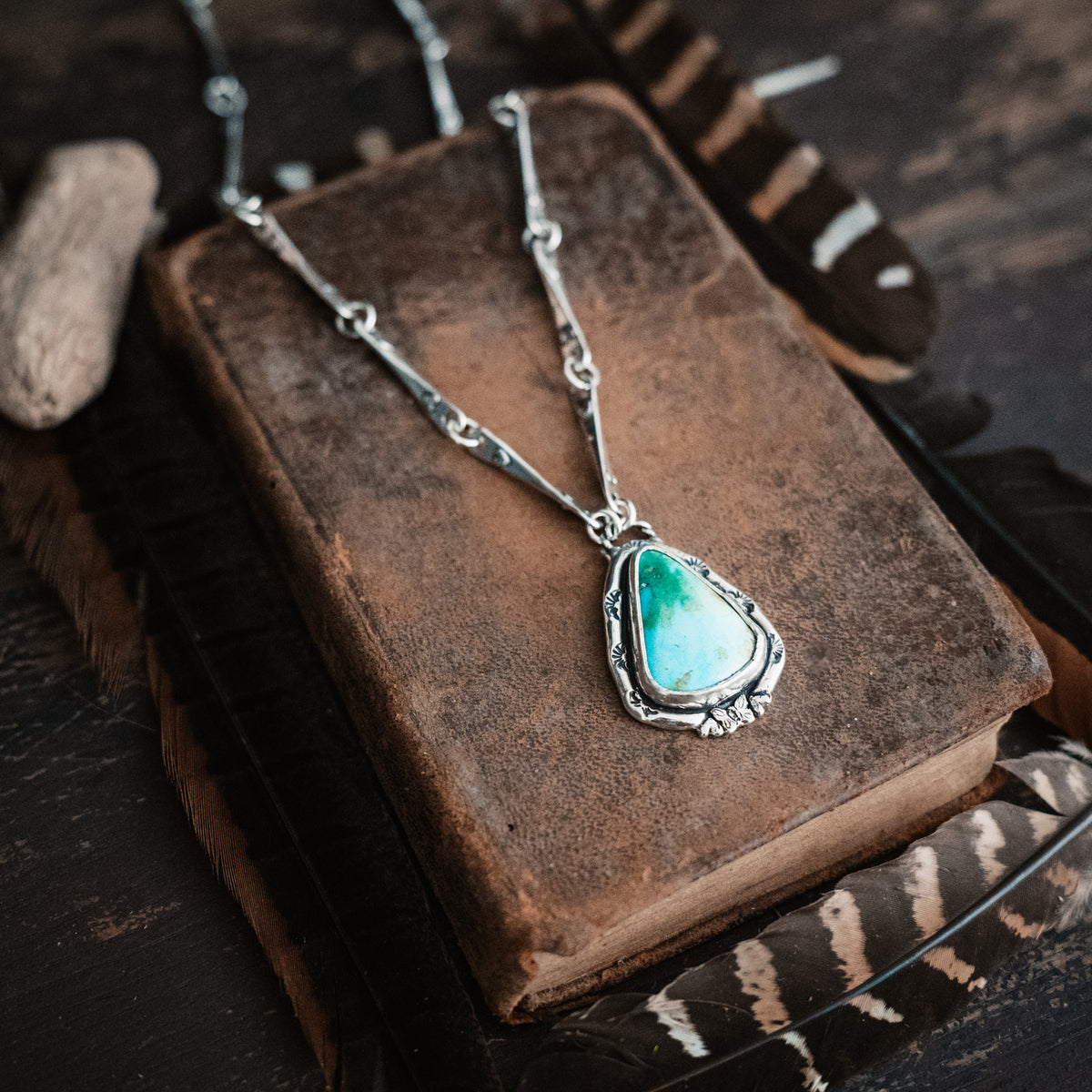 Find Wings To Fly Turquoise Necklace