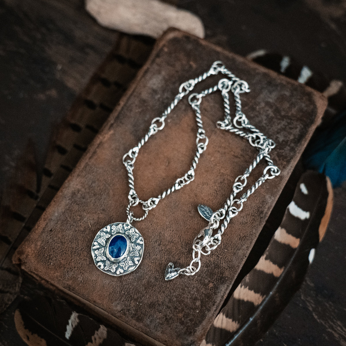 Flight of Dreams Blue Sapphire Necklace