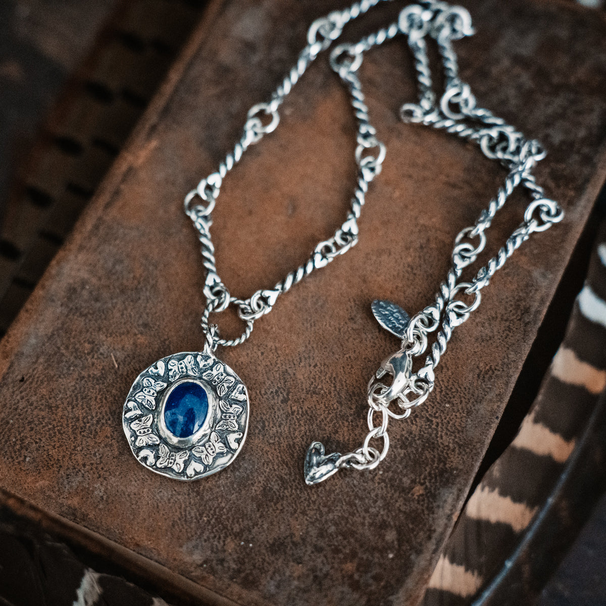 Flight of Dreams Blue Sapphire Necklace