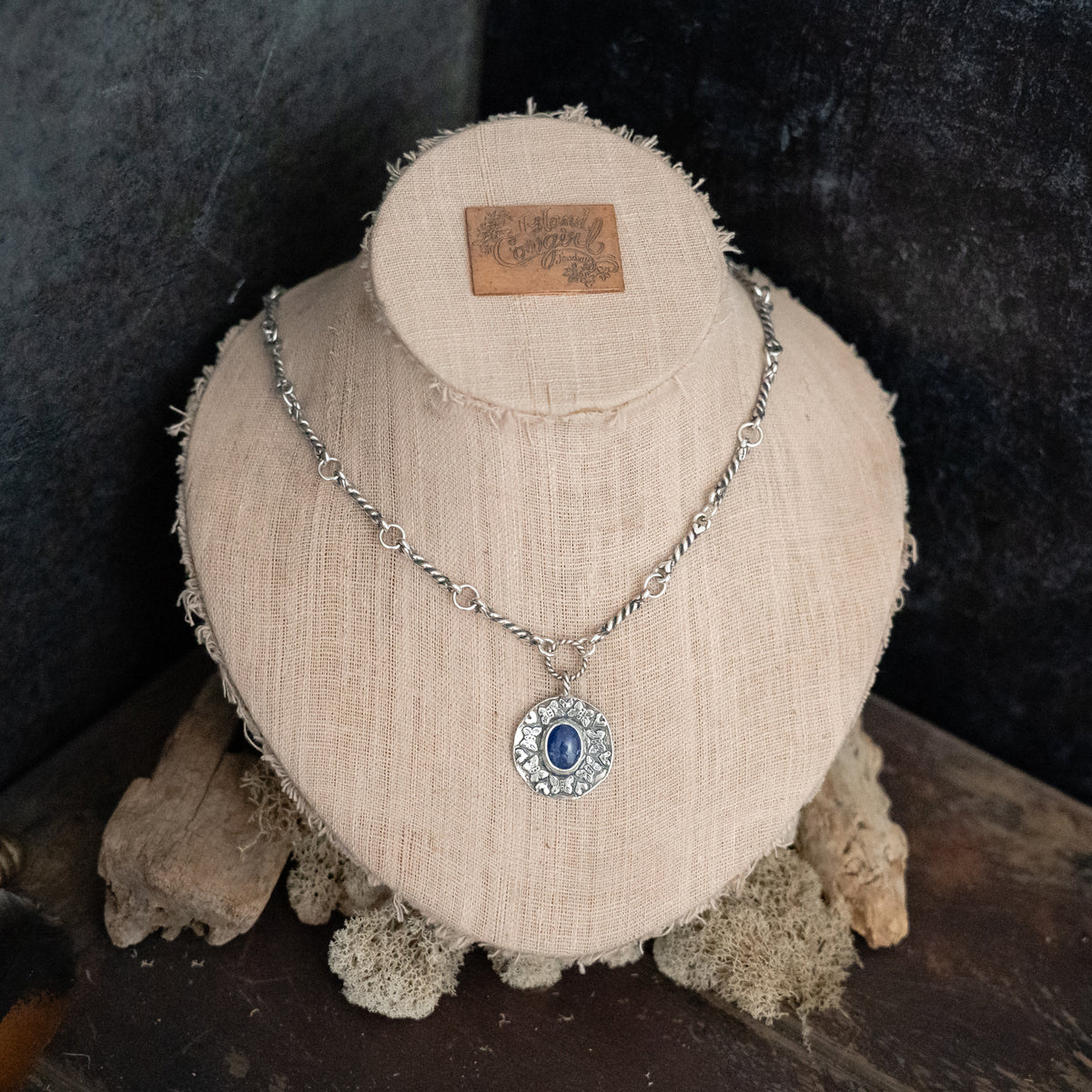 Flight of Dreams Blue Sapphire Necklace