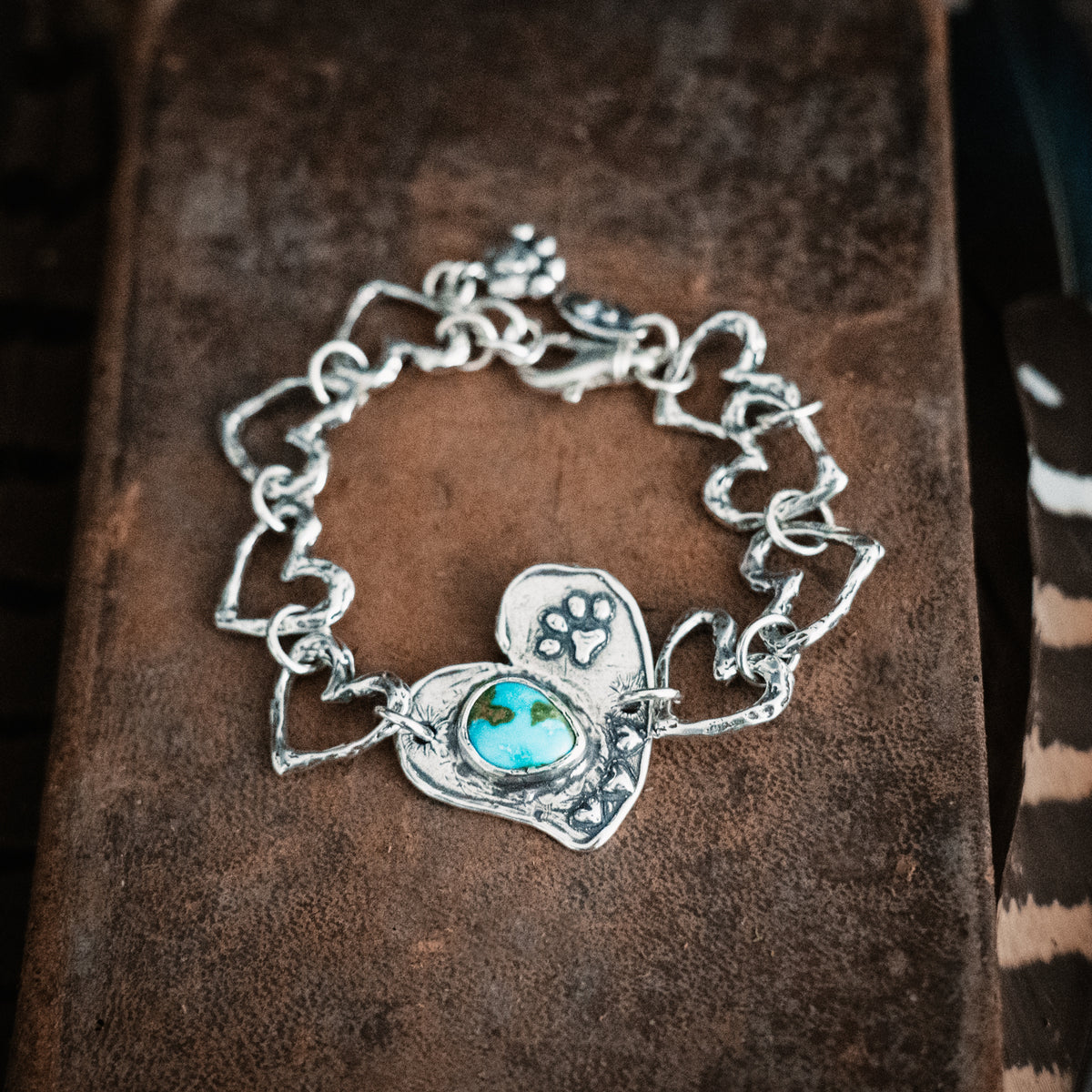 Forever in My Heart Turquoise Bracelet