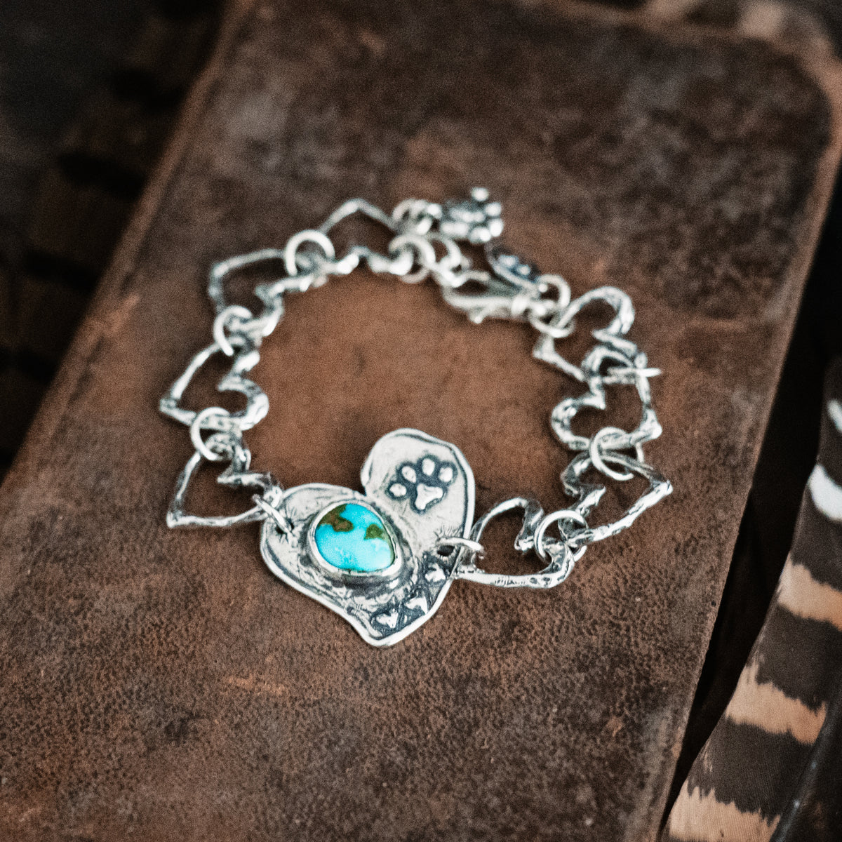 Forever in My Heart Turquoise Bracelet