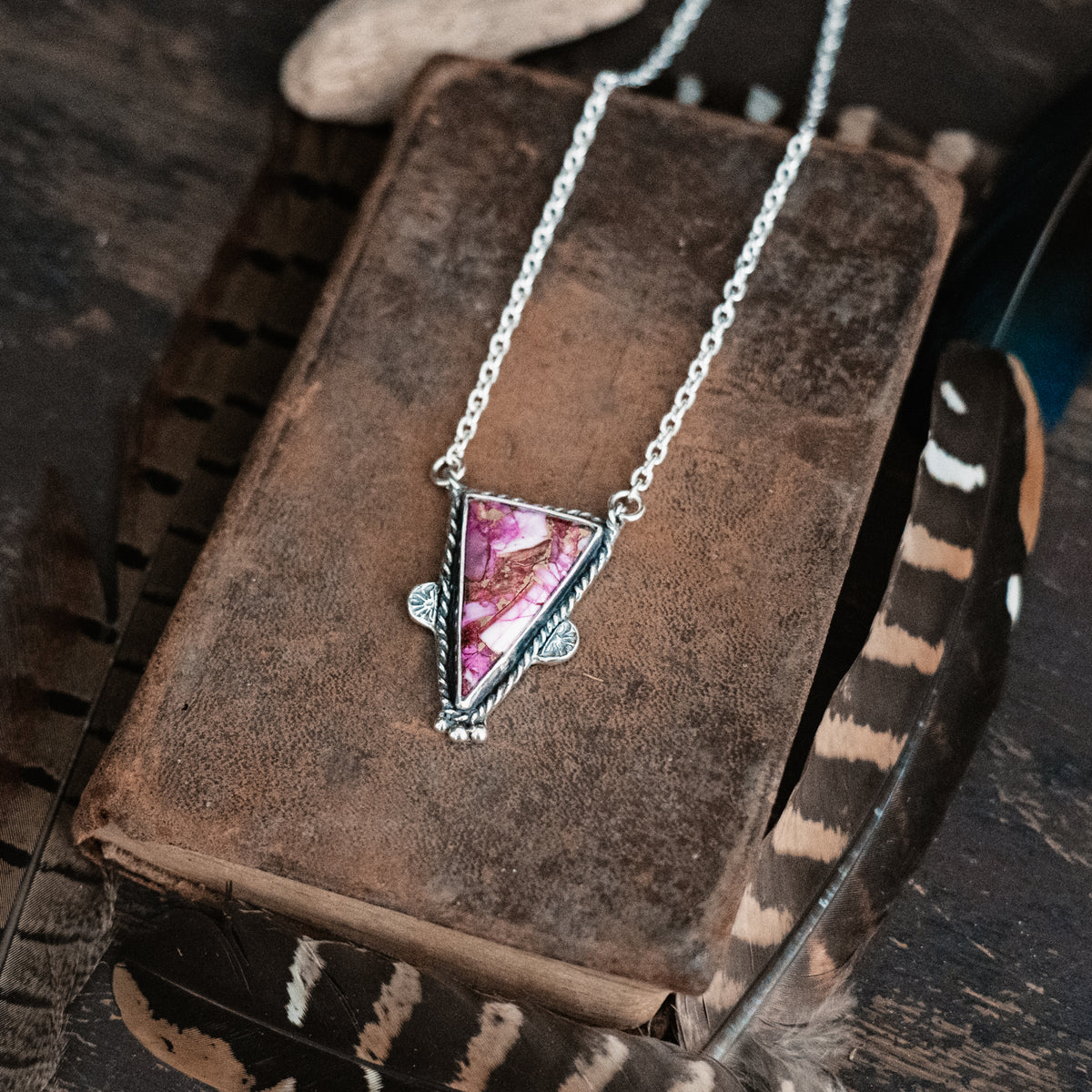 Fortitude Pink Confetti Necklace