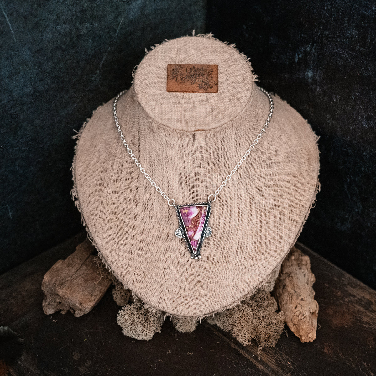 Fortitude Pink Confetti Necklace