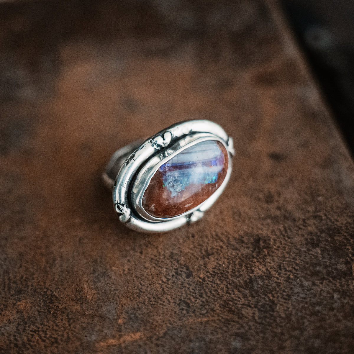 Galaxy Cantera Opal Ring - Size 9