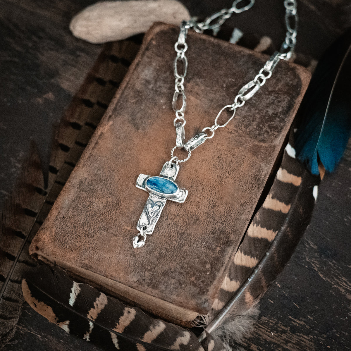 Have Faith and Courage Necklace