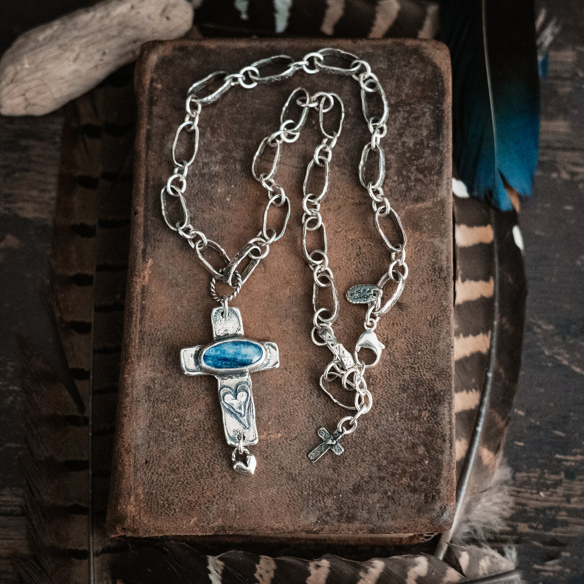 Have Faith and Courage Necklace