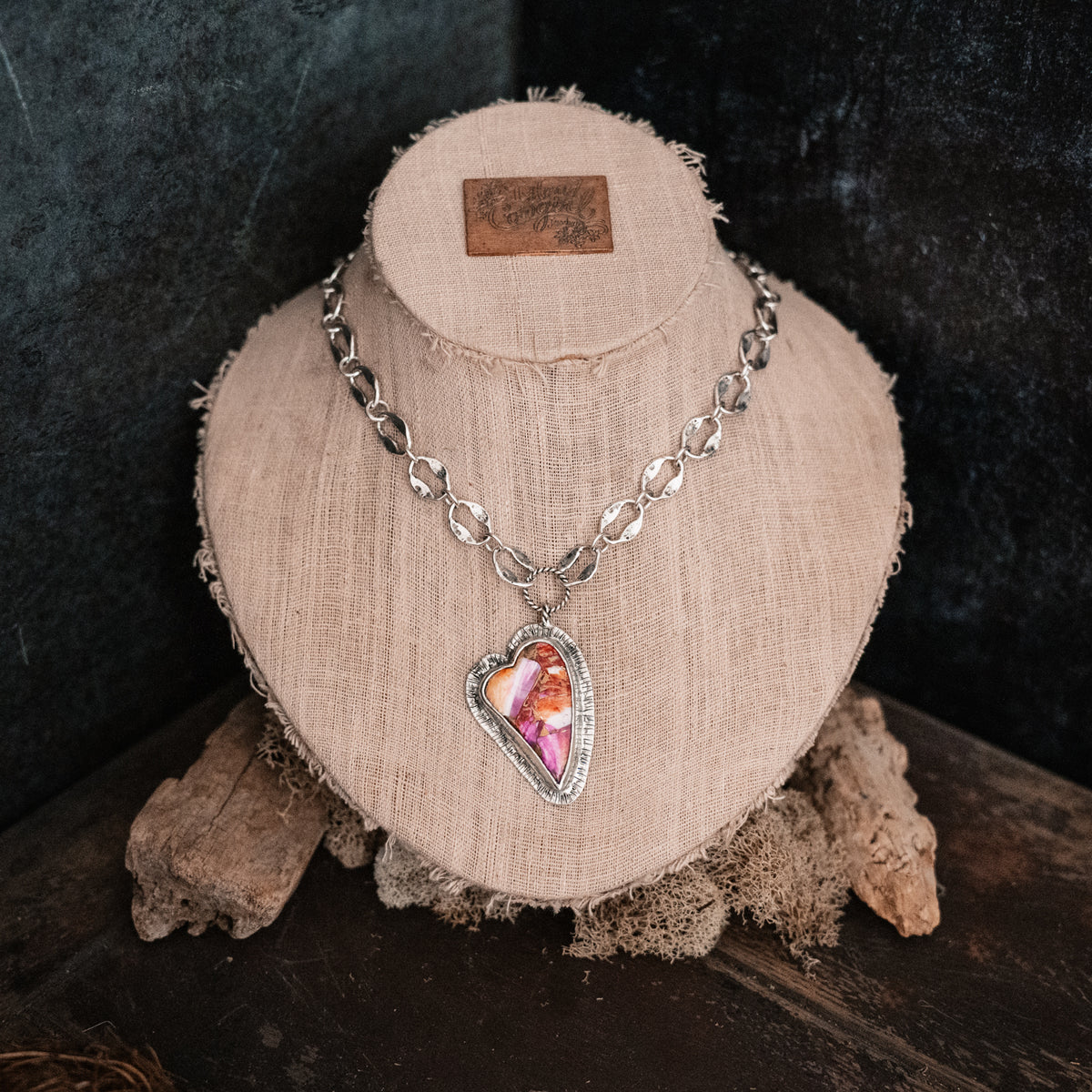 Honor Your Heart Confetti Necklace