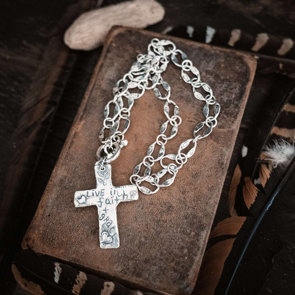 Live in Faith and Grace Necklace