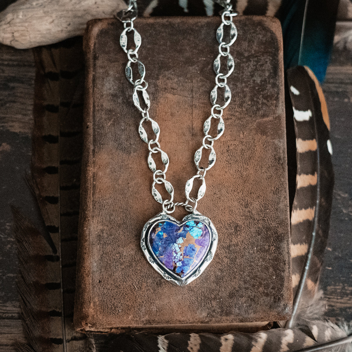 Live with a Strong Heart Necklace