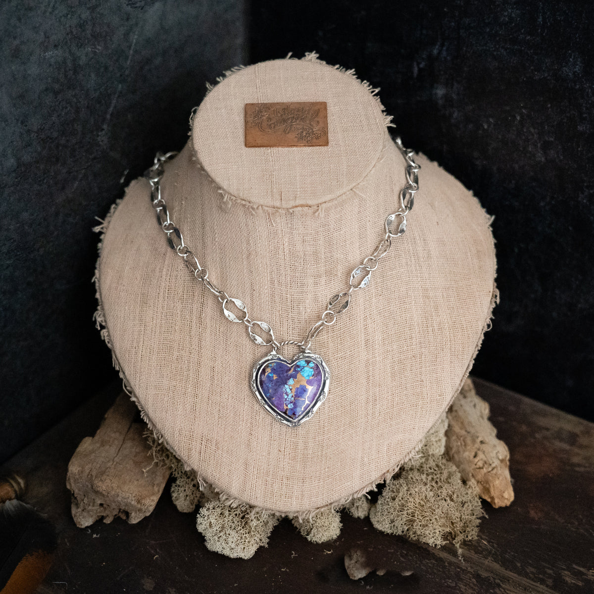 Live with a Strong Heart Necklace