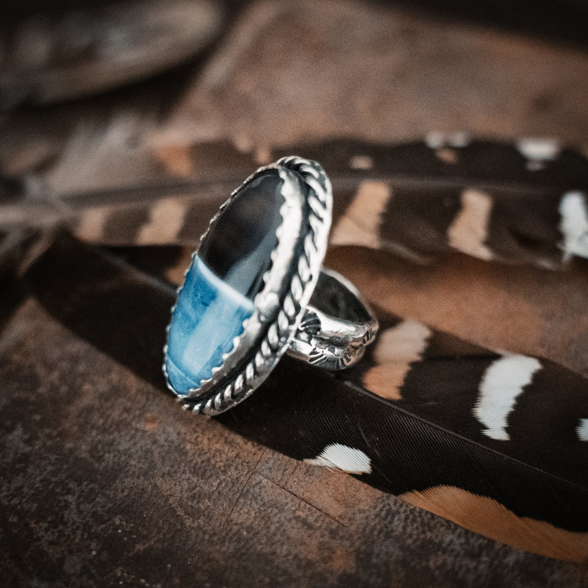 Mountains Meet the Sky Opal Ring - Size 7.75