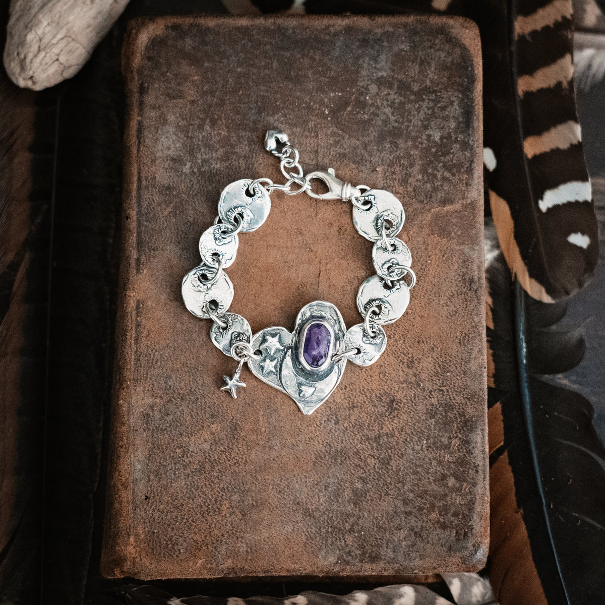 Dream No Small Dreams Amethyst Bracelet