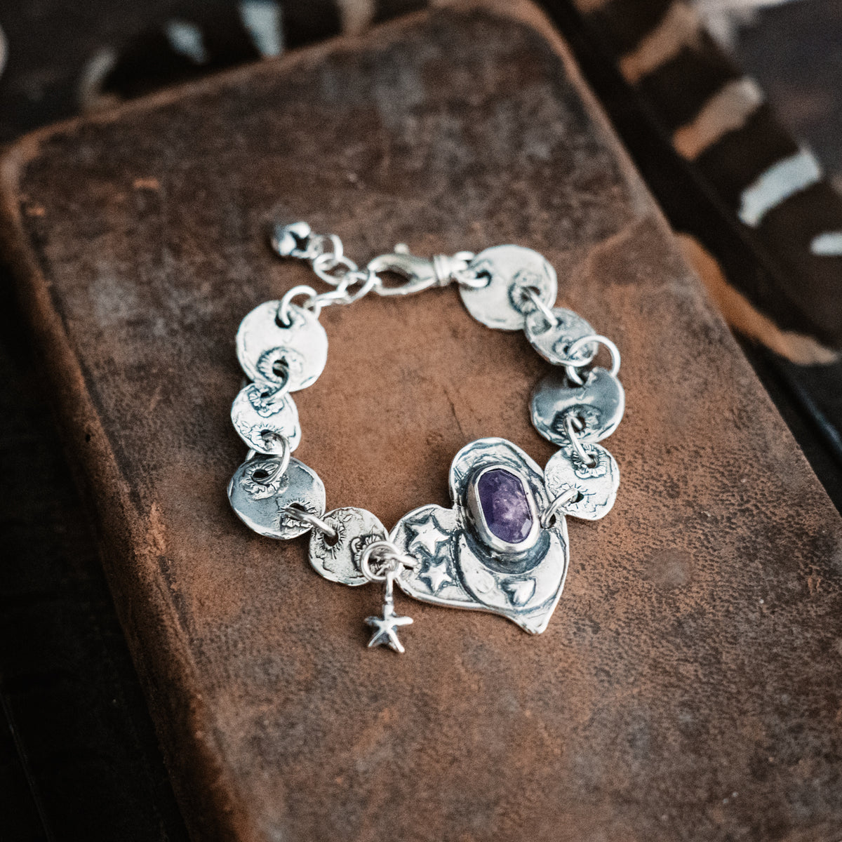 Dream No Small Dreams Amethyst Bracelet