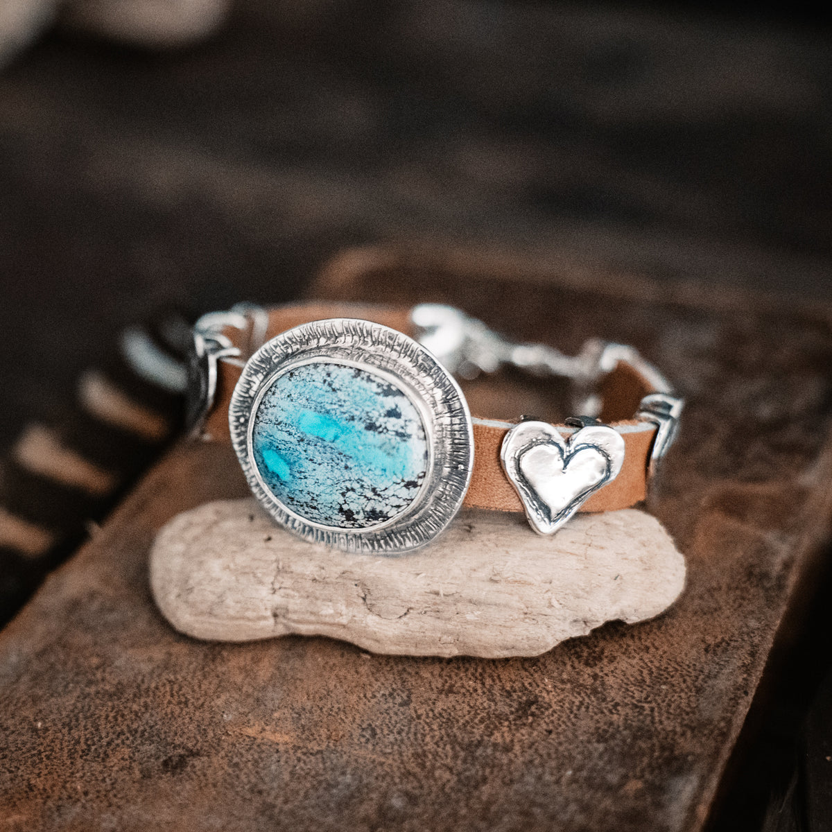 Nomad Blue Moon Turquoise Bracelet