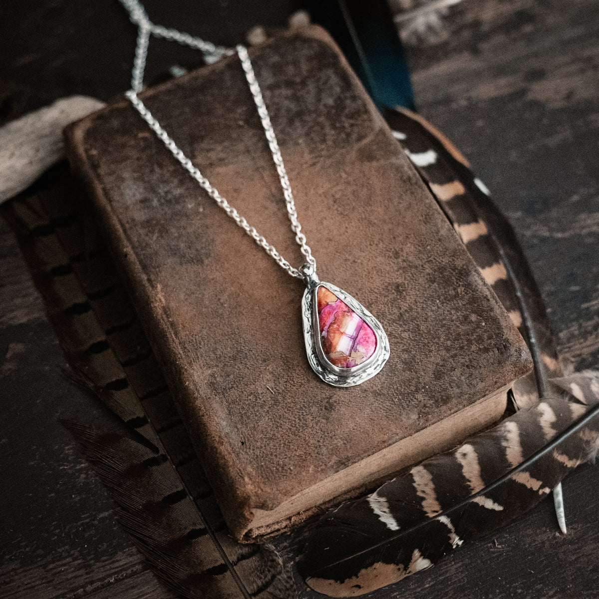 Pink Crush Confetti Necklace