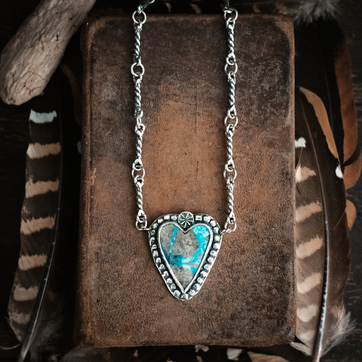 Let your Spirit Shine Morenci Turquoise Necklace