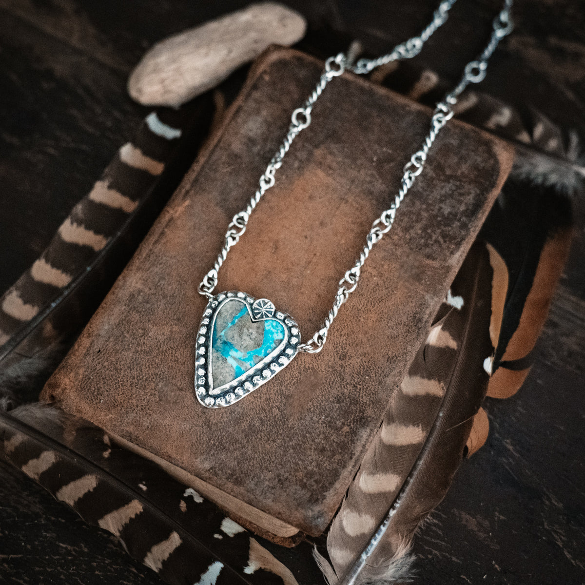 Let your Spirit Shine Morenci Turquoise Necklace