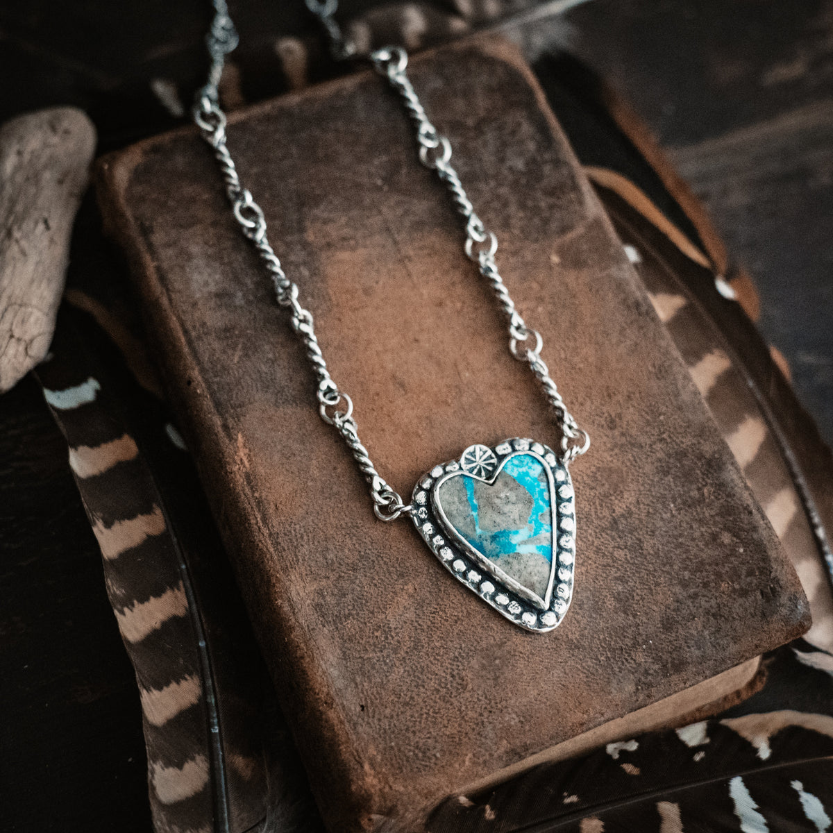 Let your Spirit Shine Morenci Turquoise Necklace