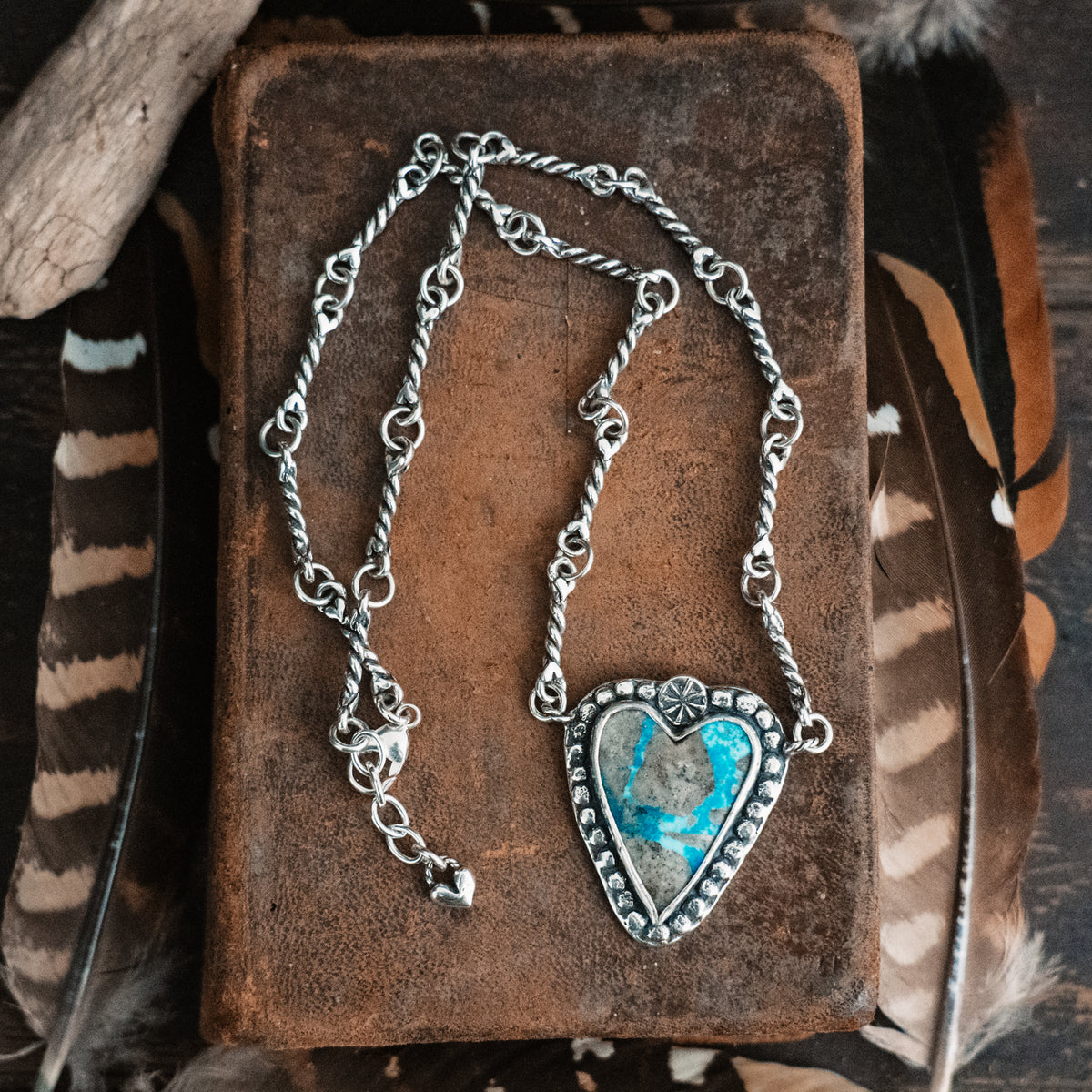 Let your Spirit Shine Morenci Turquoise Necklace