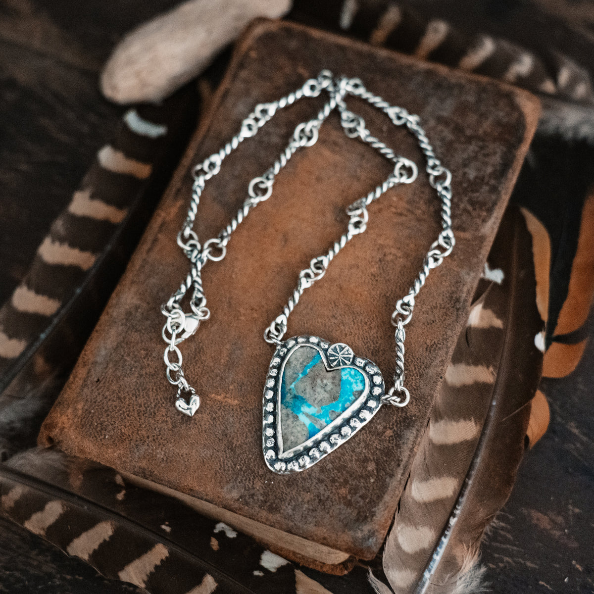 Let your Spirit Shine Morenci Turquoise Necklace