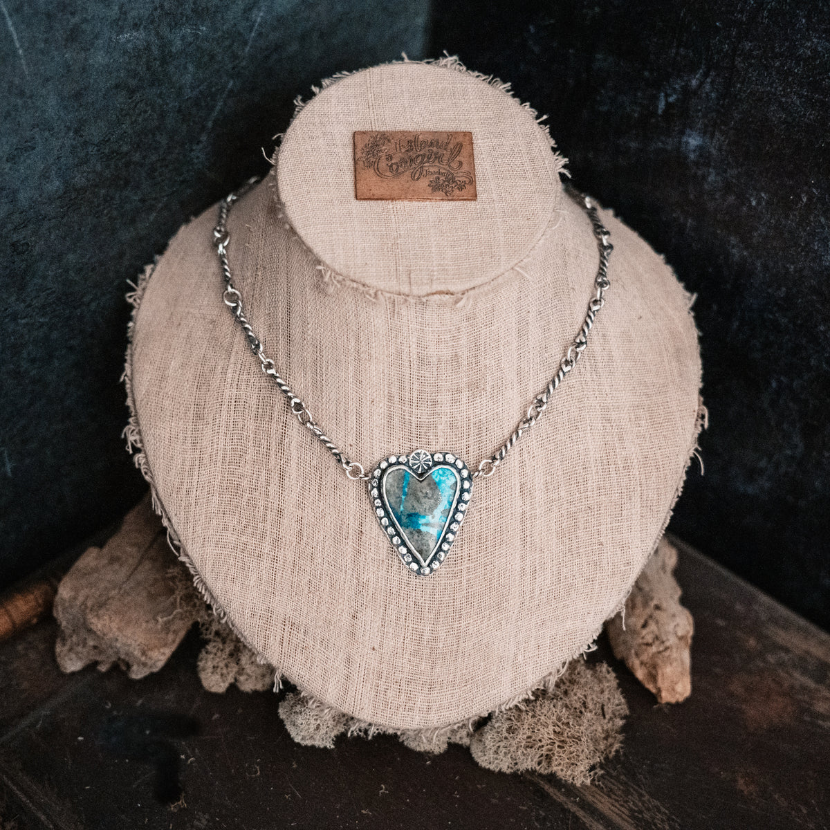 Let your Spirit Shine Morenci Turquoise Necklace