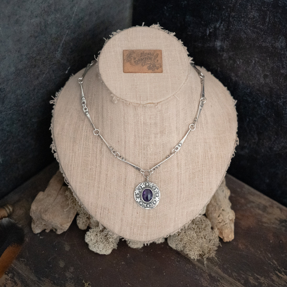 Star Gazer Amethyst Necklace