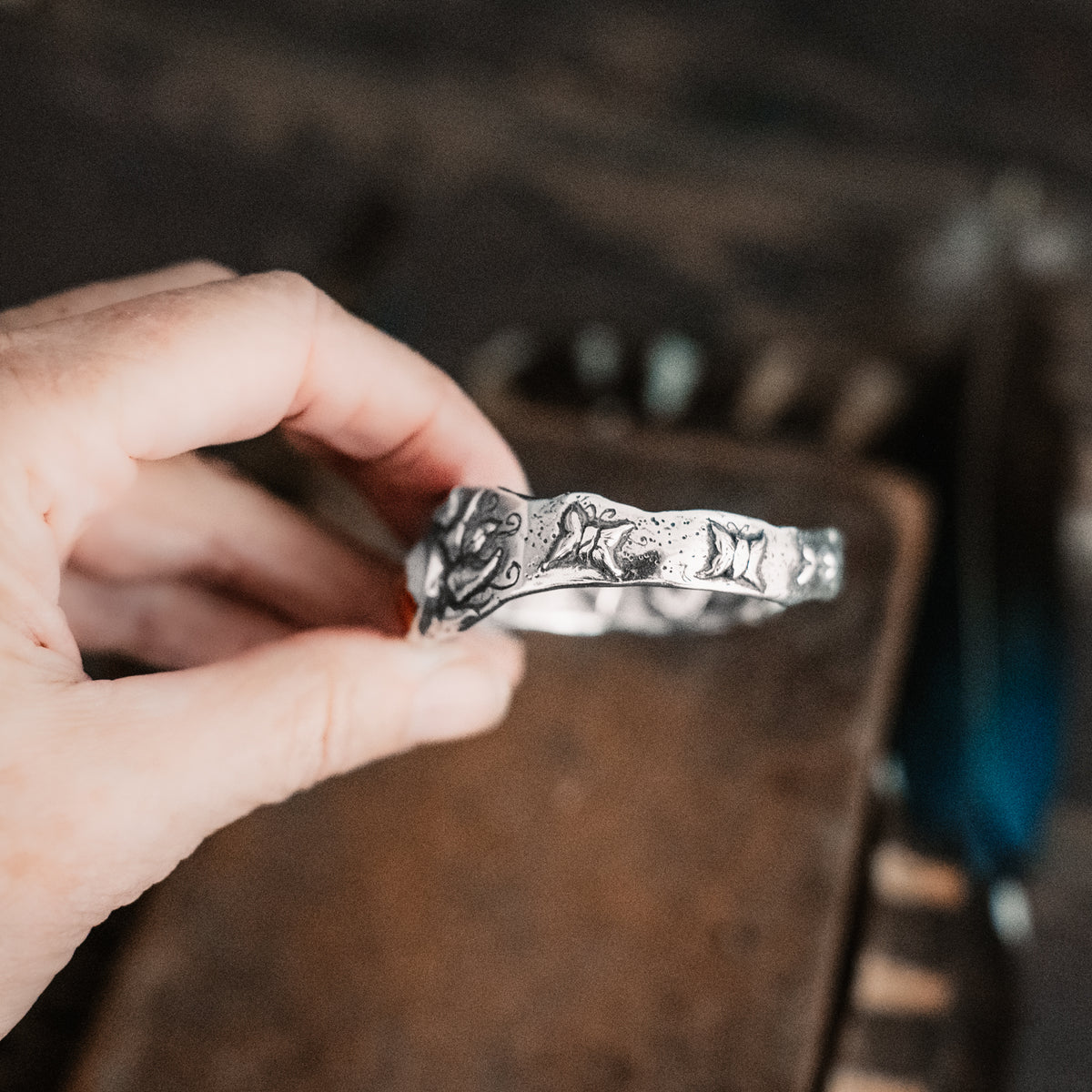 Let the Light Shine In Fire Opal Cuff