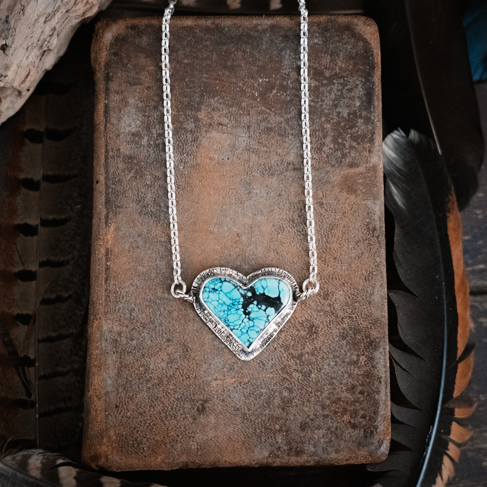 ONEarth - Turquoise Stone Pendant with Chain