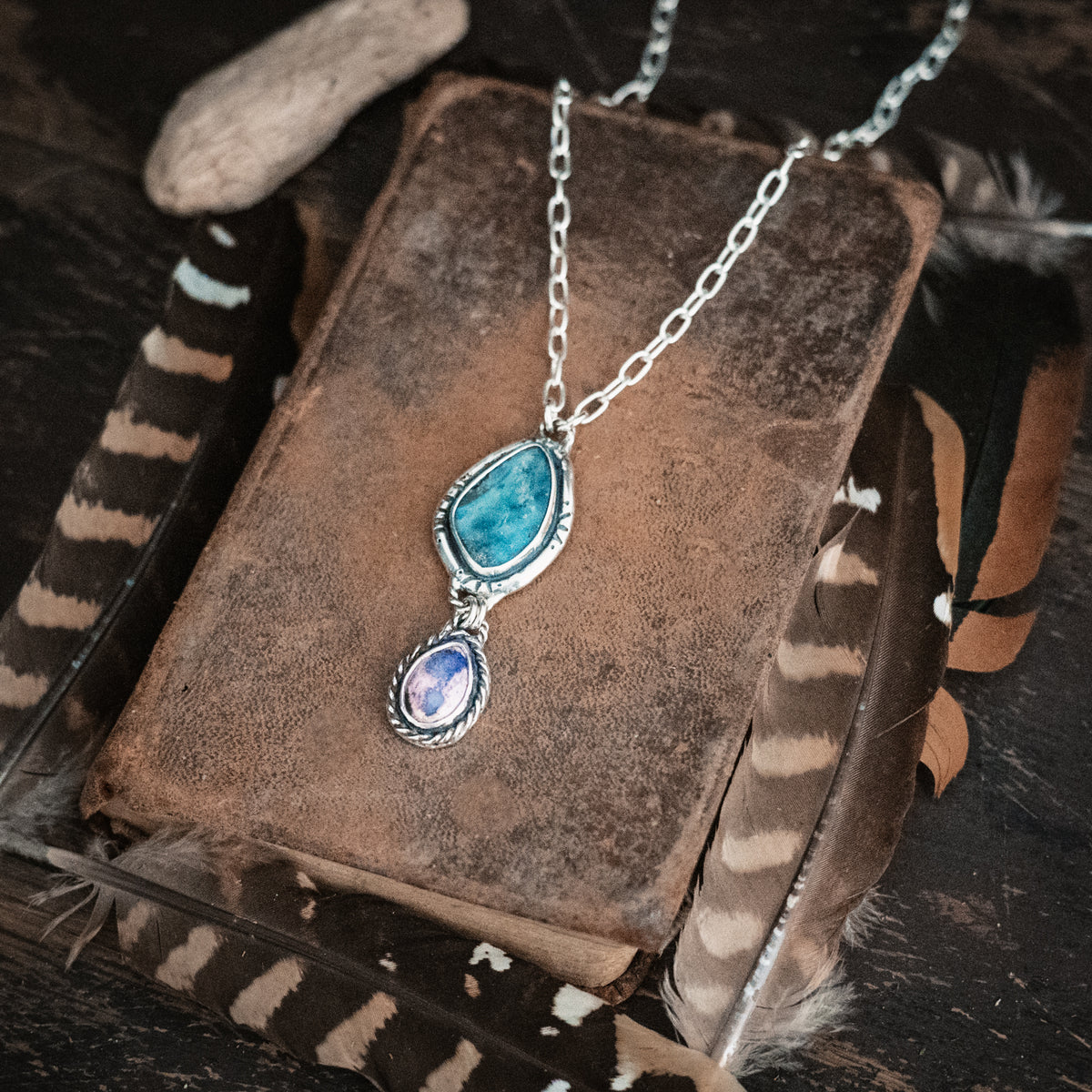 Water Song Australian Opal Necklace