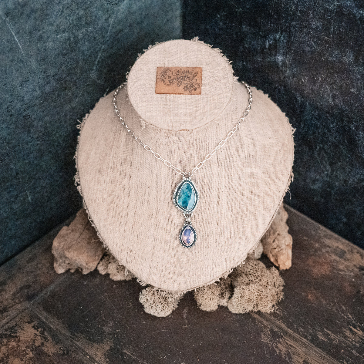 Water Song Australian Opal Necklace