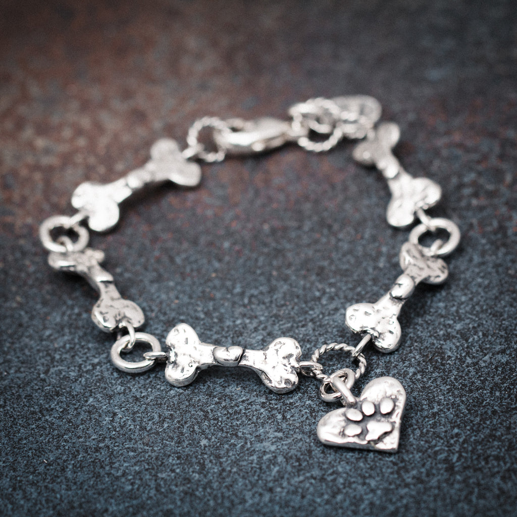 Paw and 2025 bone bracelet